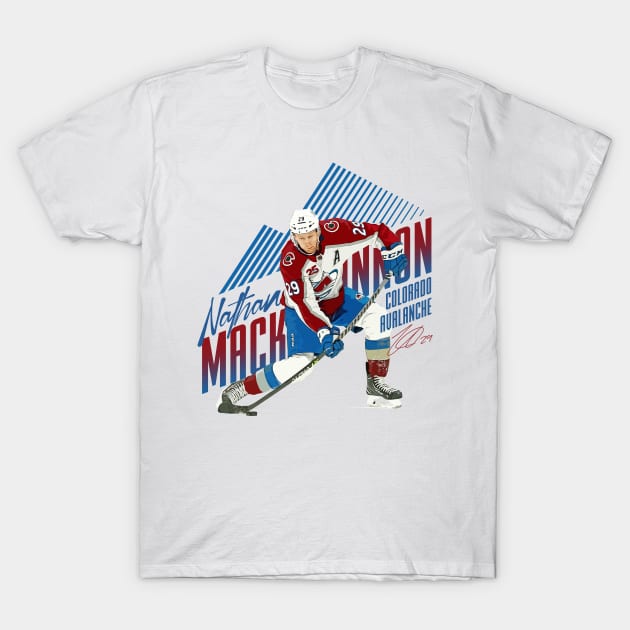 Nathan MacKinnon T-Shirt by Juantamad